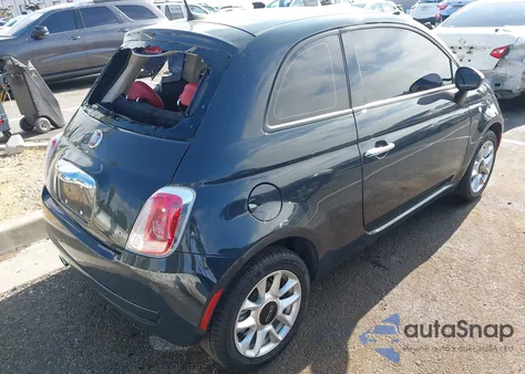 2017 Fiat 500 Pop from USA, damaged, VIN 3C3CFFKR3HT700124